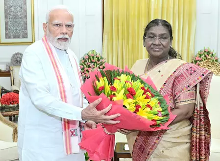 पीएम मोदी के 75वें जन्मदिन पर राष्ट्रपति, स्पीकर और केंद्रीय मंत्रियों ने दी शुभकामनाएं, नेतृत्व की सराहना की पीएम मोदी के 75वें जन्मदिन पर राष्ट्रपति, स्पीकर और केंद्रीय मंत्रियों ने दी शुभकामनाएं, नेतृत्व की सराहना की