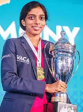 मैं एक महत्वपूर्ण क्षण में चैंपियन बनी हूं : R. Vaishali मैं एक महत्वपूर्ण क्षण में चैंपियन बनी हूं : R. Vaishali