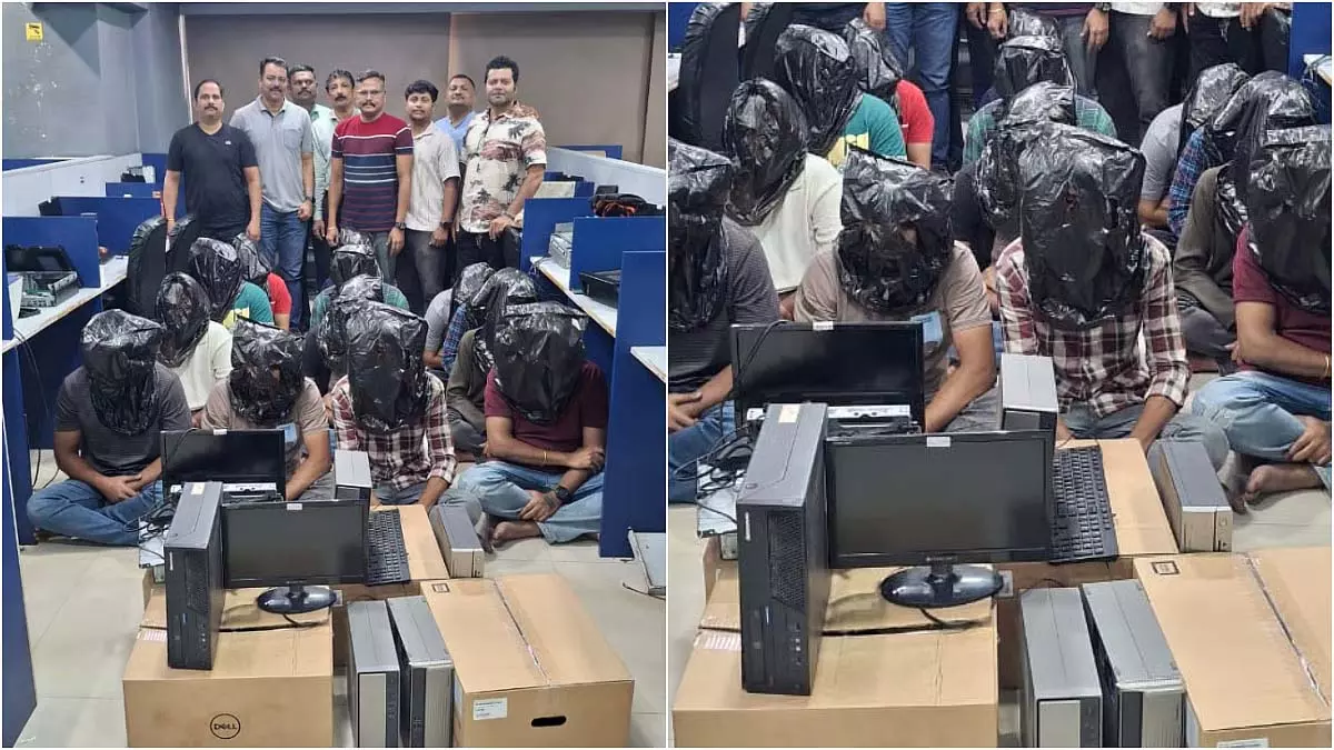 क्राइम ब्रांच ने गोरेगांव में अमेरिकी नागरिकों को ठगने वाले फर्जी कॉल सेंटर का भंडाफोड़ किया क्राइम ब्रांच ने गोरेगांव में अमेरिकी नागरिकों को ठगने वाले फर्जी कॉल सेंटर का भंडाफोड़ किया