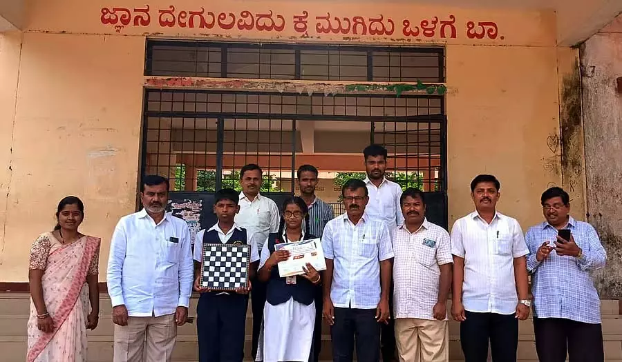 Hunasagi : शतरंज में राज्य स्तर के लिए चयनित Hunasagi : शतरंज में राज्य स्तर के लिए चयनित