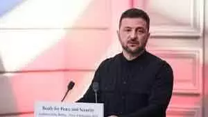 रूसी हमले के बाद ज़ेलेंस्की ने एकीकृत यूरोपीय वायु रक्षा की वकालत की रूसी हमले के बाद ज़ेलेंस्की ने एकीकृत यूरोपीय वायु रक्षा की वकालत की