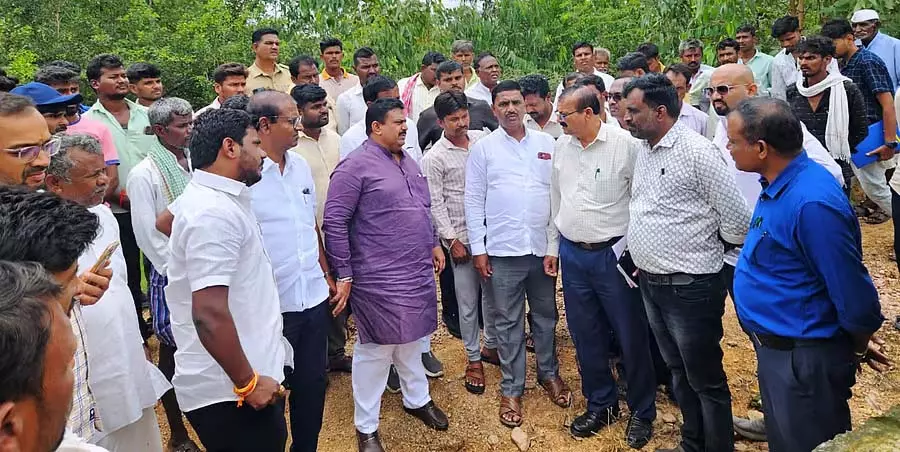 झील भरने का प्रोजेक्ट जल्द पूरा करें: Doddanagouda Patil झील भरने का प्रोजेक्ट जल्द पूरा करें: Doddanagouda Patil