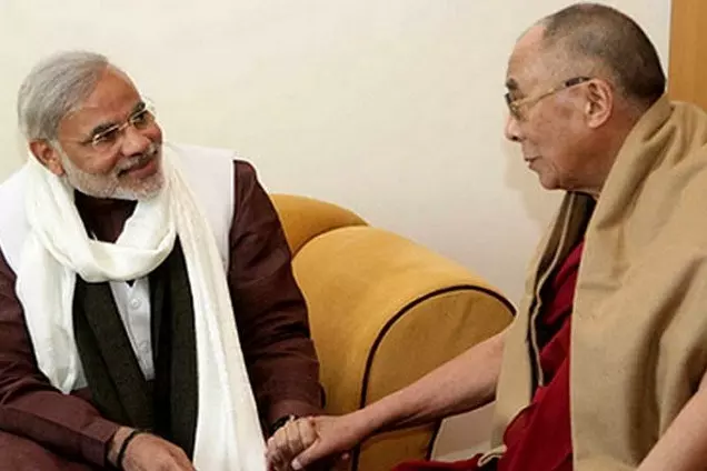 दलाई लामा ने पीएम मोदी को जन्मदिन पर दी बधाई दलाई लामा ने पीएम मोदी को जन्मदिन पर दी बधाई