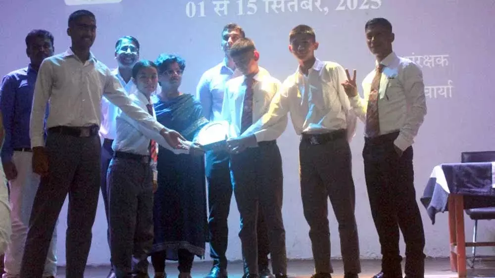 SPP ने अंतर-सदनीय प्रतियोगिताओं के साथ हिंदी दिवस मनाया SPP ने अंतर-सदनीय प्रतियोगिताओं के साथ हिंदी दिवस मनाया