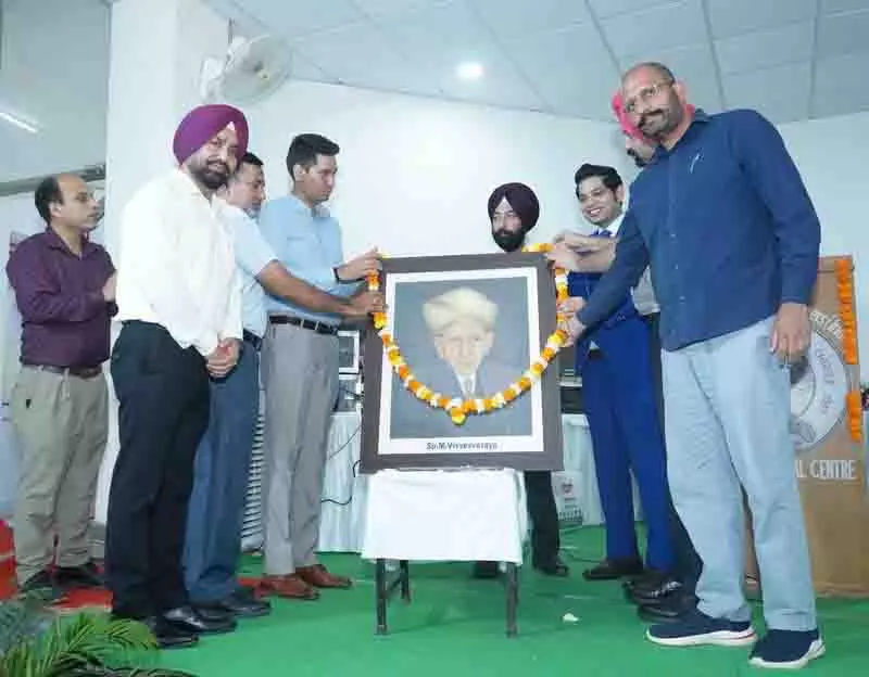 Ludhiana: 58वां इंजीनियर्स दिवस मनाया गया Ludhiana: 58वां इंजीनियर्स दिवस मनाया गया