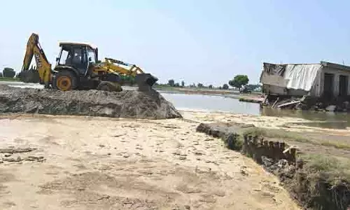 Fazilka में बाढ़ के पानी में प्रमुख सीमावर्ती इलाका बह गया