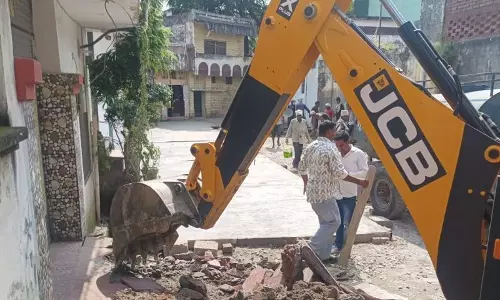 Haryana : यमुनानगर में अतिक्रमण हटाया गया Haryana : यमुनानगर में अतिक्रमण हटाया गया