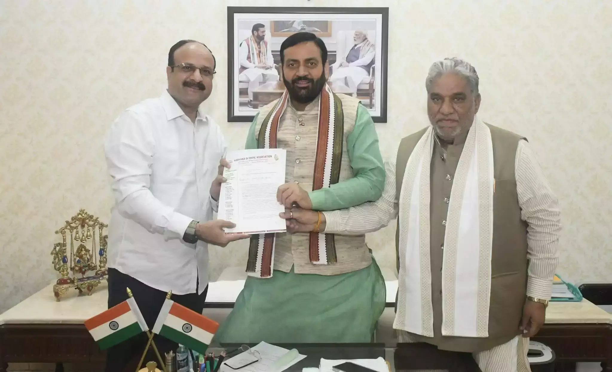 Chandigarh: ओलंपिक मिशन को लेकर हरियाणा में हलचल Chandigarh: ओलंपिक मिशन को लेकर हरियाणा में हलचल