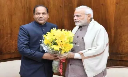 Shimla: पीएम मोदी को जन्मदिन पर जयराम ठाकुर की बधाई Shimla: पीएम मोदी को जन्मदिन पर जयराम ठाकुर की बधाई
