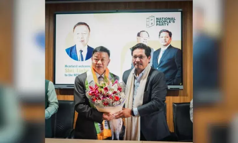 Manipur: पूर्व सांसद लोरहो एस. फोजे एनपीएफ से इस्तीफा देने के बाद एनपीपी में शामिल Manipur: पूर्व सांसद लोरहो एस. फोजे एनपीएफ से इस्तीफा देने के बाद एनपीपी में शामिल