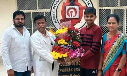 हैदराबाद: NIMS में युवक को मिले अत्याधुनिक अंग