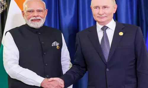 पीएम मोदी ने जन्मदिन की बधाई देने के लिए राष्ट्रपति पुतिन का जताया आभार पीएम मोदी ने जन्मदिन की बधाई देने के लिए राष्ट्रपति पुतिन का जताया आभार