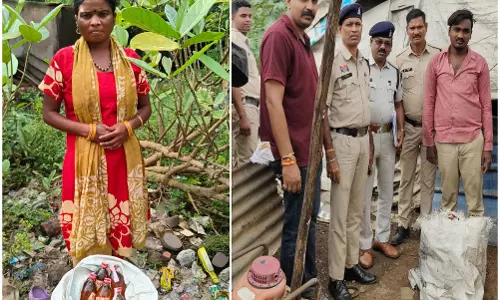 अवैध शराब पर पुलिस की बड़ी कार्रवाई, 191 पौवा देशी मदिरा जब्त, दो आरोपी गिरफ्तार