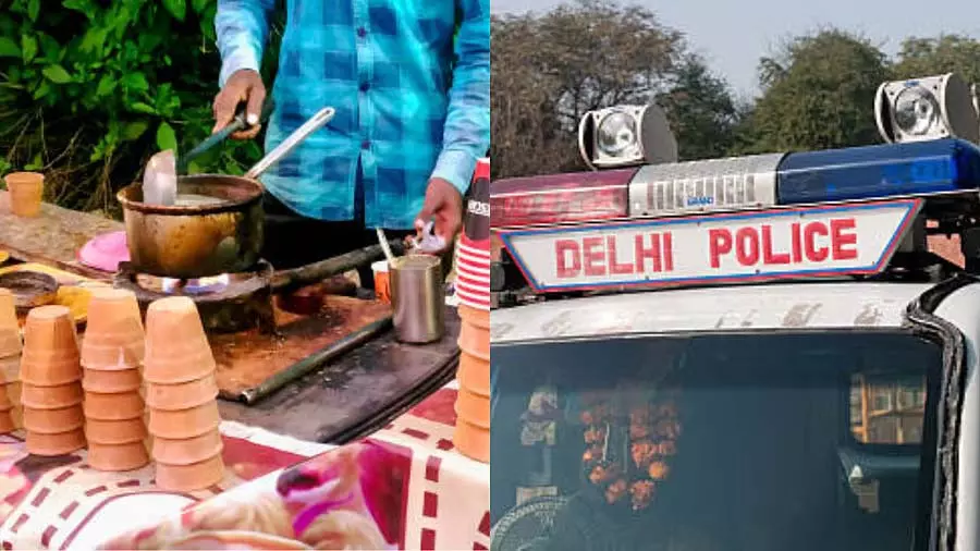 Delhi : मंदिर मार्ग पर पुलिस वैन ने सड़क किनारे चाय बेचने वाले व्यक्ति को टक्कर मार दी Delhi : मंदिर मार्ग पर पुलिस वैन ने सड़क किनारे चाय बेचने वाले व्यक्ति को टक्कर मार दी