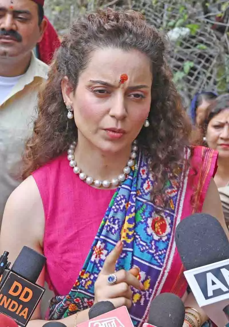 कंगना का दावा, केंद्र ने Himachal को 10,000 करोड़ रुपये की सहायता दी कंगना का दावा, केंद्र ने Himachal को 10,000 करोड़ रुपये की सहायता दी