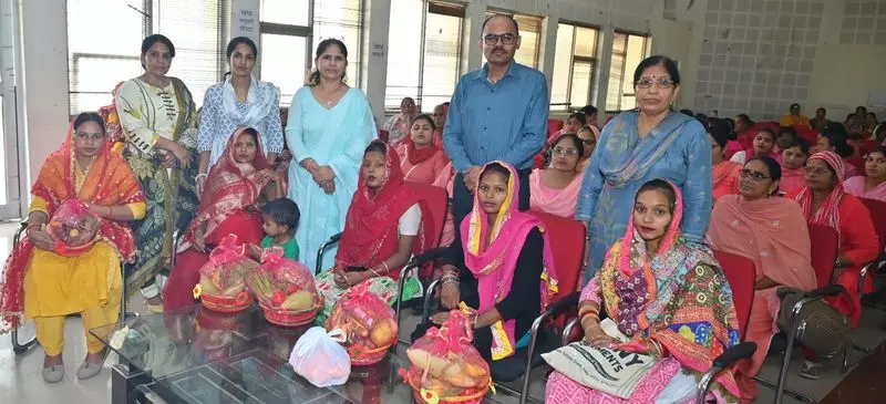 Haryana : सिरसा में राष्ट्रीय पोषण माह का शुभारंभ Haryana : सिरसा में राष्ट्रीय पोषण माह का शुभारंभ
