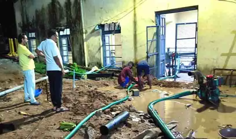 Hyderabad: भारी बारिश के कारण सिकंदराबाद छावनी में दो दिनों तक जलापूर्ति ठप Hyderabad: भारी बारिश के कारण सिकंदराबाद छावनी में दो दिनों तक जलापूर्ति ठप