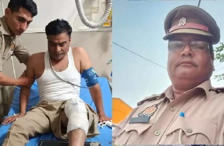 Sambhal: सड़क हादसे में पुलिसकर्मी की मौत, साथी गंभीर Sambhal: सड़क हादसे में पुलिसकर्मी की मौत, साथी गंभीर
