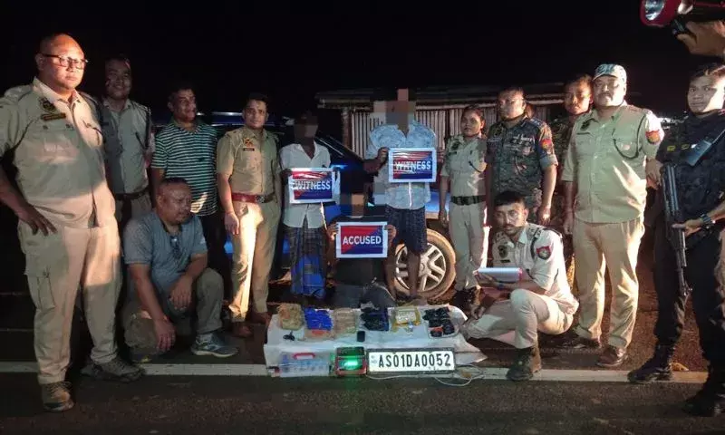 Assam पुलिस ने कछार में 12 करोड़ रुपये मूल्य की 40,000 याबा टैबलेट जब्त कीं