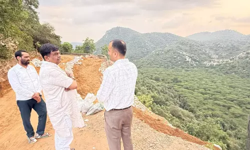 Jaipur: वन राज्य मंत्री ने किया अलवर में करणी माता सड़क का मौका निरीक्षण Jaipur: वन राज्य मंत्री ने किया अलवर में करणी माता सड़क का मौका निरीक्षण