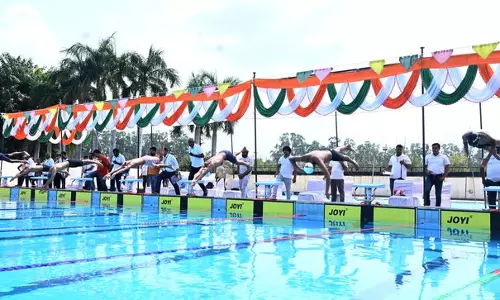 CBSE  राष्ट्रीय तैराकी प्रतियोगिता में 252 टीमें हिस्सा ले रही हैं