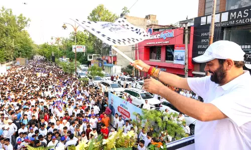 CM सैनी ने रोहतक में स्वच्छता अभियान का नेतृत्व किया, नमो मैराथन को हरी झंडी दिखाई