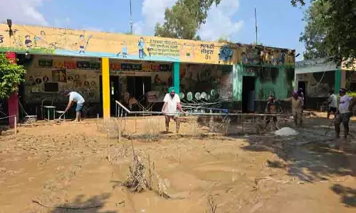 Punjab बाढ़, बच्चे विस्थापित, ऑनलाइन शिक्षा एक चुनौती