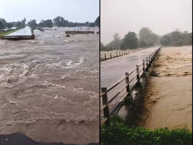 Indore: मूसलधार बारिश से MP के शहरों में जनजीवन प्रभावित Indore: मूसलधार बारिश से MP के शहरों में जनजीवन प्रभावित