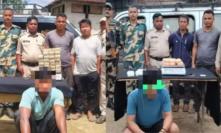 Manipur पुलिस ने 40 करोड़ रुपये की ब्राउन शुगर और मेथ जब्त की, दो गिरफ्तार
