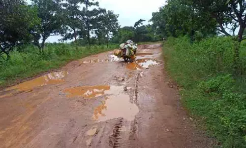 Bahragoda: खुदपुटली–मधुआबेड़ा सड़क जर्जर, लोगों को भारी दिक्कत Bahragoda: खुदपुटली–मधुआबेड़ा सड़क जर्जर, लोगों को भारी दिक्कत