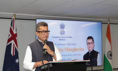 PM मोदी के जन्मदिन पर राज्य मंत्री मार्गेरिटा ने ब्रिस्बेन में भारतीय प्रवासियों से बातचीत की