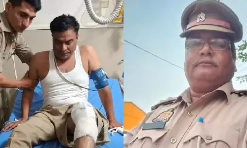 Sambhal: सड़क हादसे में पुलिसकर्मी की मौत, साथी गंभीर