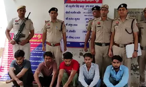 साइबर पुलिस की बड़ी कार्रवाई, ऑनलाइन ठगी के आरोप में पांच गिरफ्तार
