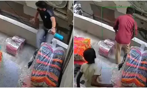 Jodhpur: तीसरी मंजिल से गिरा व्यवसायी, घटना का वीडियो फैला