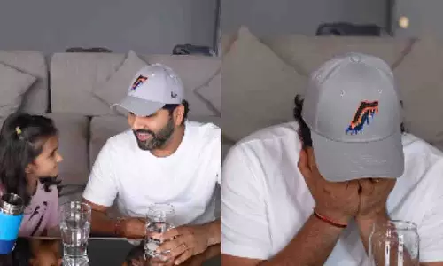 Rohit Sharma: डोंट स्पिल द वॉटर गेम में बेटी समायरा से हारे