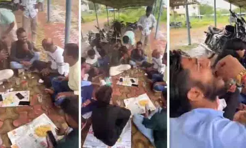 Madhya Pradesh: सतना में पीएम श्री एक्सीलेंस कॉलेज में दारू-चखना पार्टी