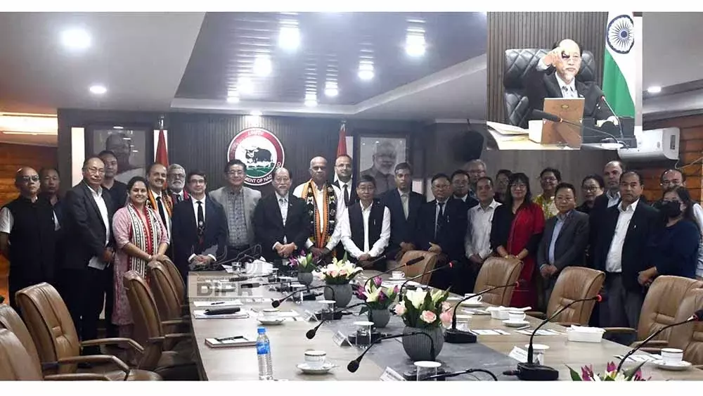 Nagaland : रियो ने भूदृश्य पुनर्स्थापन के लिए ELEMENT परियोजना का अनावरण किया Nagaland : रियो ने भूदृश्य पुनर्स्थापन के लिए ELEMENT परियोजना का अनावरण किया