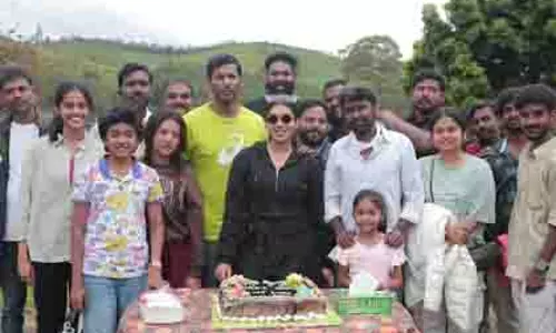 दुशारा विजयन ने अभिनेता विशाल की फिल्म Magudam की शूटिंग पूरी की