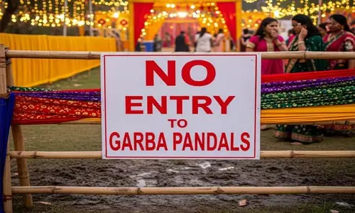 विहिप की मांग- गरबा पांडालों में गैर-हिंदुओं की एंट्री बंद, नवरात्रि में मीट की दुकानों पर रोक