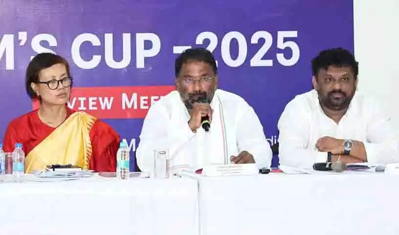 खेल मंत्री ने ग्रामीण खेल प्रतिभाओं को बढ़ावा देने के लिए CM कप की तैयारियों की समीक्षा की खेल मंत्री ने ग्रामीण खेल प्रतिभाओं को बढ़ावा देने के लिए CM कप की तैयारियों की समीक्षा की