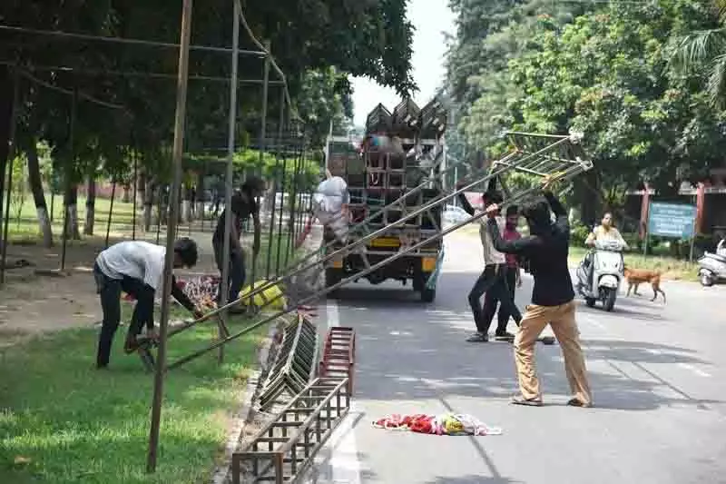 कृषि University ने किसान मेले के प्रारूप में किया बदलाव, सांस्कृतिक कार्यक्रम रद्द कृषि University ने किसान मेले के प्रारूप में किया बदलाव, सांस्कृतिक कार्यक्रम रद्द