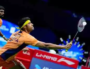 China Masters: सात्विक-चिराग सेमीफाइनल में, सिंधु क्वार्टर फाइनल में बाहर China Masters: सात्विक-चिराग सेमीफाइनल में, सिंधु क्वार्टर फाइनल में बाहर