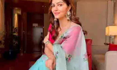 साड़ी फैशन को नए अंदाज़ में पेश कर रहीं हैं Rubina Dilaik