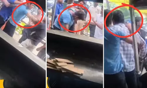 Bhopal : एमपी नगर में बदमाशों ने सरेआम छात्रों को पीटा