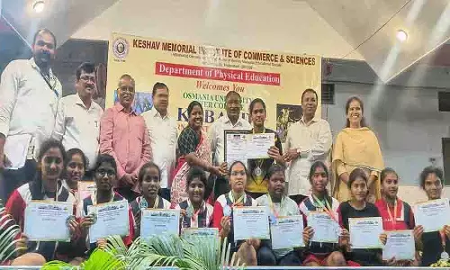 TGSWRDC ने उस्मानिया विश्वविद्यालय महिला कबड्डी चैंपियनशिप में दूसरा स्थान हासिल किया