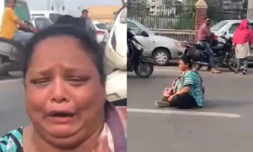 Vadodara: महिला ने गोलगप्पे विवाद पर धरना शुरू किया