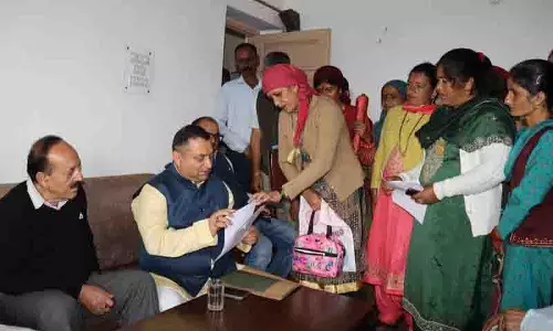 उप विधानसभा अध्यक्ष ने Nohradhar में सामुदायिक स्वास्थ्य केंद्र भवन के निर्माण की समीक्षा की