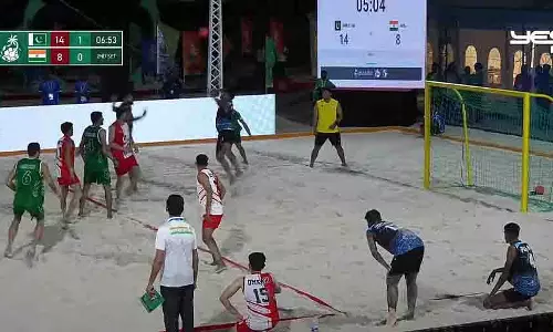 Commonwealth Handball: भारत-पाक खिलाड़ियों ने मैच के बाद मिलाया हाथ?