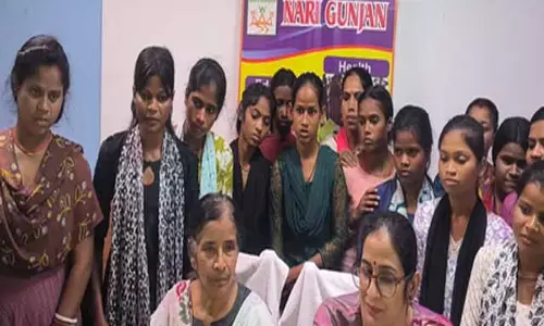 नारी गुंजन पहल के तहत दलित समाज की महिलाओं ने आत्मनिर्भरता की ओर बढ़ाया कदम नारी गुंजन पहल के तहत दलित समाज की महिलाओं ने आत्मनिर्भरता की ओर बढ़ाया कदम