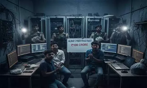 छह गिरफ्तार, 100 करोड़ से अधिक के साइबर धोखाधड़ी रैकेट का भंडाफोड़